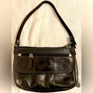 Sweet Fossil black buttery leather purse. EXCELLENT used condition